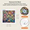 5D Special Shape Diamond Art Kits for Beginners, Diamond Painting Kits for Adults Vase, Crystal Rhinestones Diamond Painting for Home Wall Decoration Gift 12×12inch/30×30cm, Flower